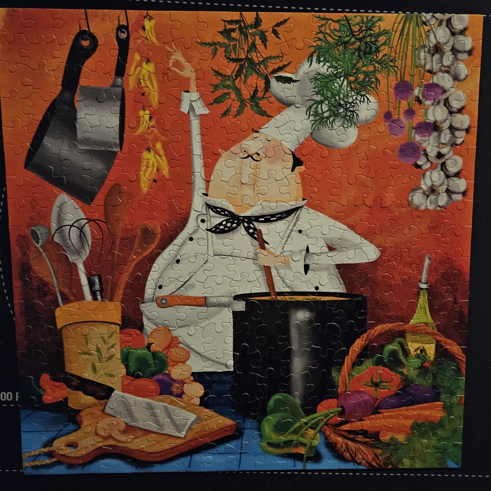 Ceaco Bon Appetit Chef Puzzle - 300 Pieces - Picture 4 of 4